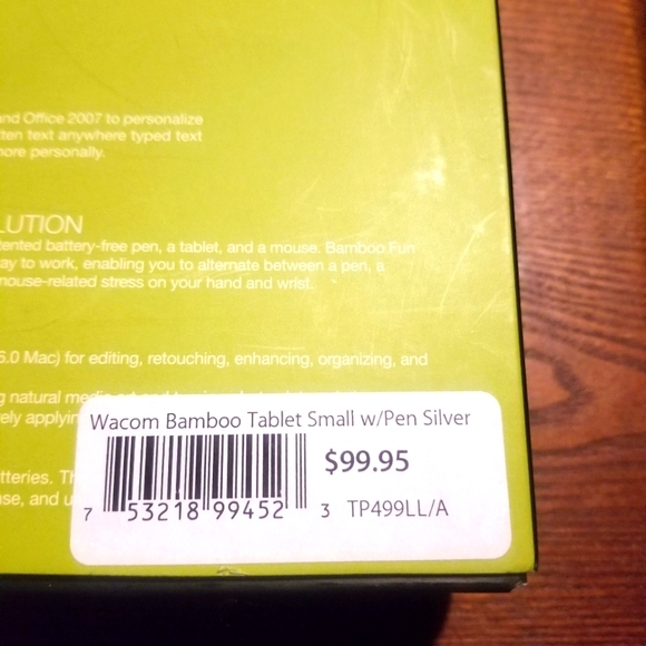 Wacom Bamboo Fun CTE450S USB Drawing Tablet with Pen & Mouse - Picture 8 of 8